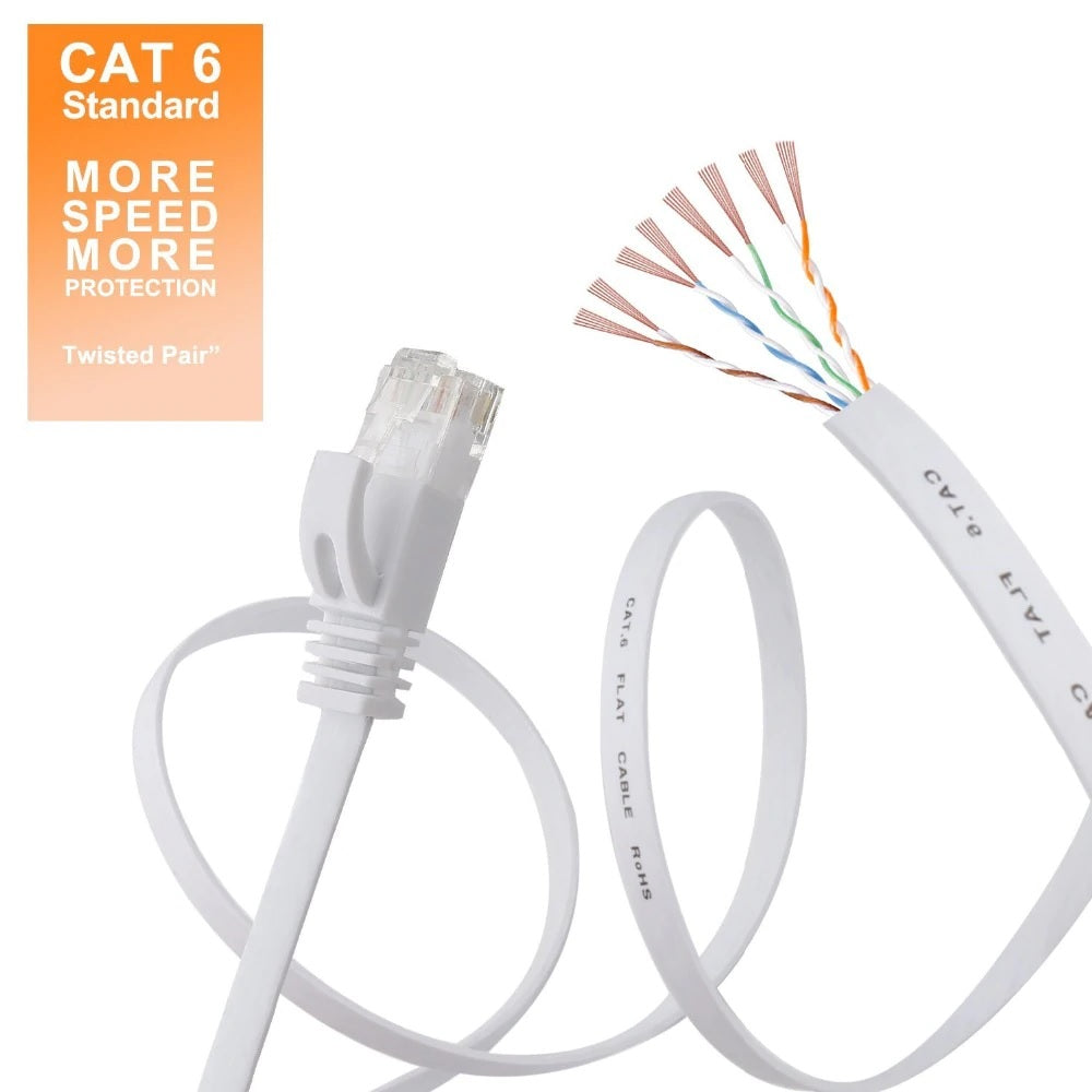 Ethernet Cable 30M Cat6 Ethernet Cable 100Ft With Rj45