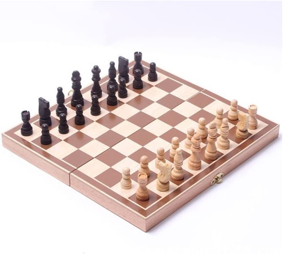 Chess Board Set Folding Wooden