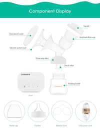 Thumbnail for Electric Breast Pump BPA Free - Homyspire NZ