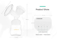 Thumbnail for Electric Breast Pump BPA Free - Homyspire NZ