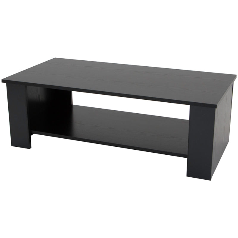 Coffee Table Modern 80cm Black - Homyspire NZ