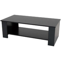 Thumbnail for Coffee Table Modern 80cm Black - Homyspire NZ