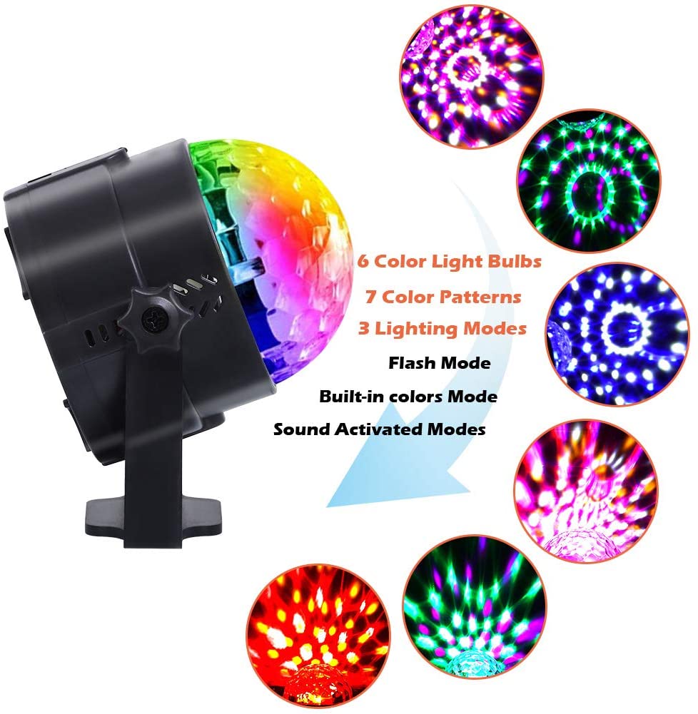 Party Light Disco Ball Party Light Magic Ball Led Stage Light - Homyspire NZ