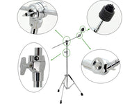 Thumbnail for Cymbal Stand Single Braced Lightweight (4.5lb) - Homyspire NZ