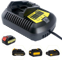 Thumbnail for Battery Charger for Dewalt Dcb105 12V - 20V Replacement