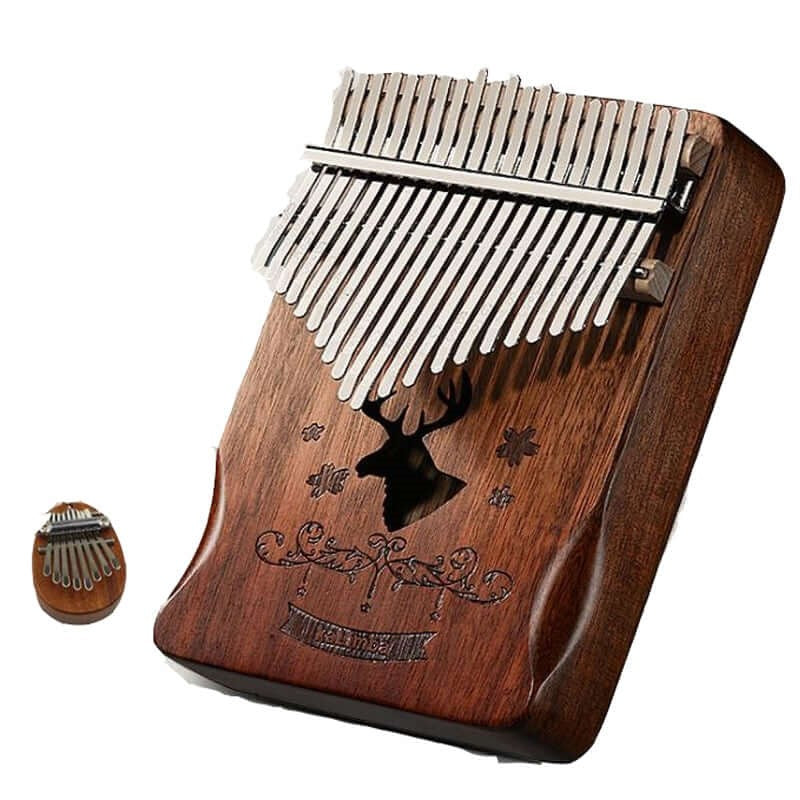 Dear Piano Kalimba 17 keys gradient color marimbas deer thumb - Homyspire NZ