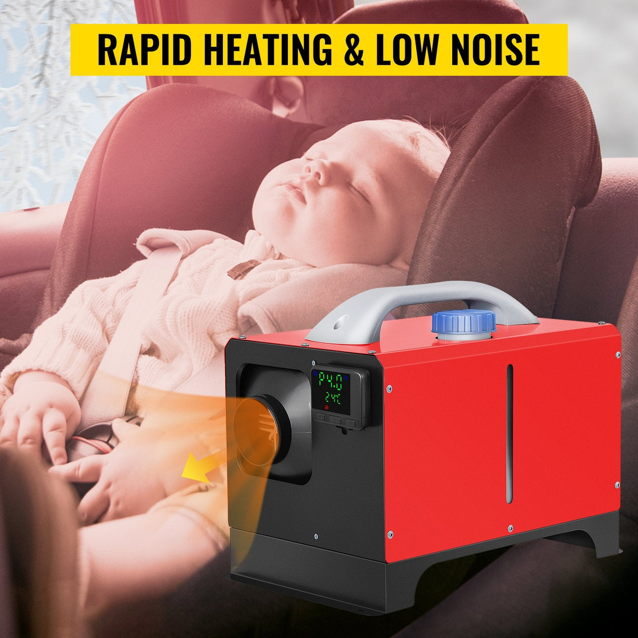 Diesel Air Heater With Controller - Homyspire NZ