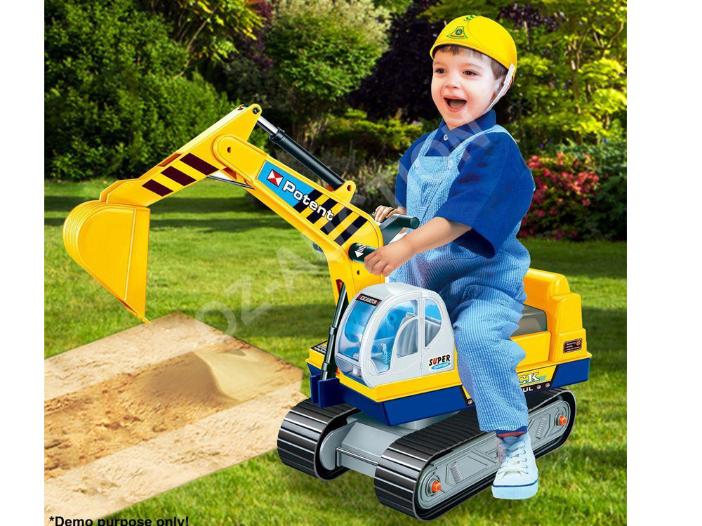 Kids Ride On Digger Excavator