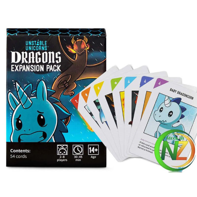 Unstable Unicorns Dragon Expansion Pack