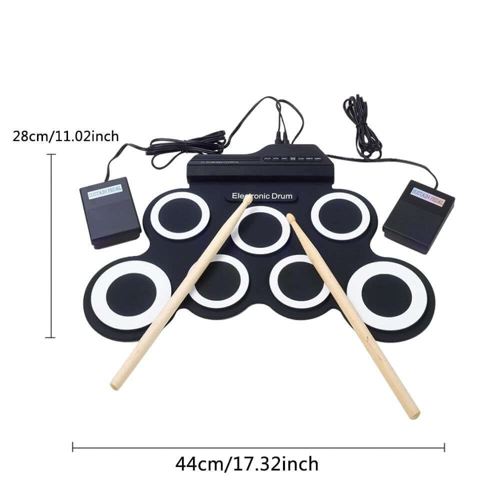 Electronic Roll Up Drum Kit - The Shopsite