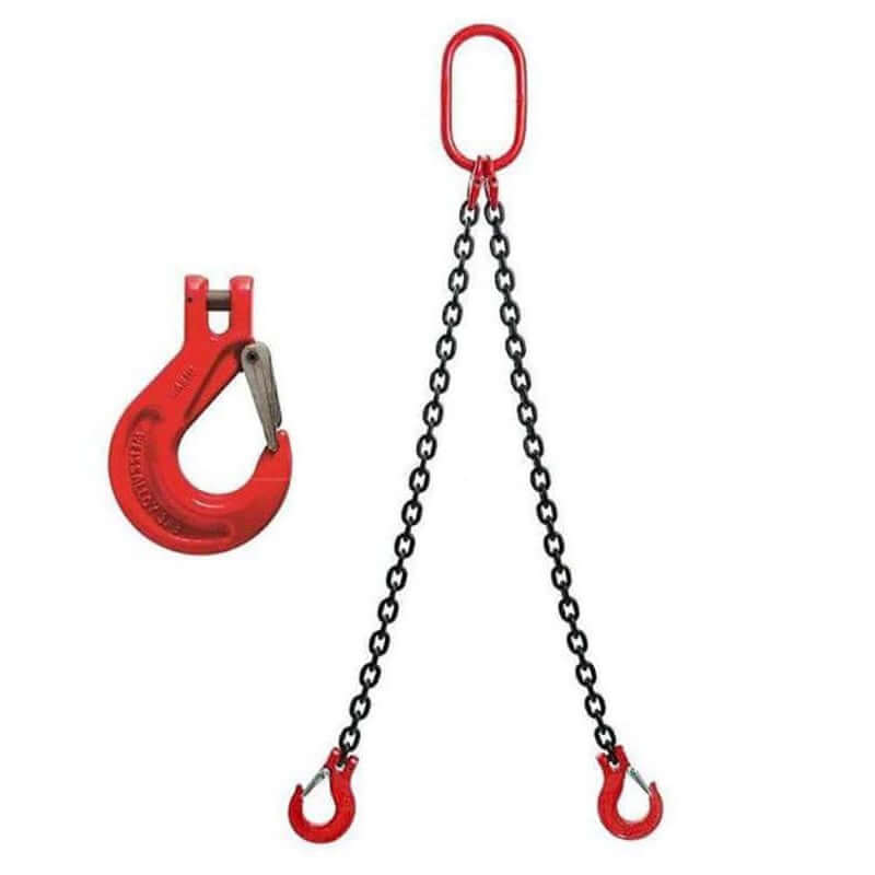 2 Leg Lifting Chain 1 Meter 1000Kg Capacity