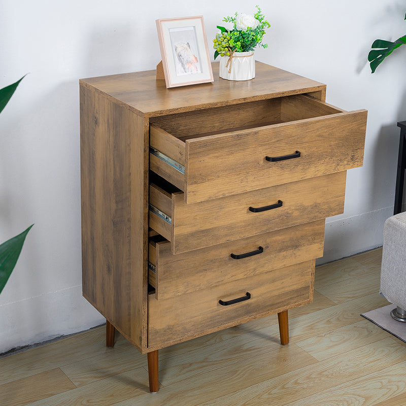 Tallboy Modern Chest of Drawers Dresser with 4 Drawers