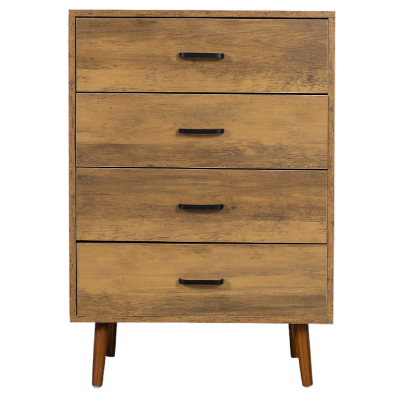 Tallboy Modern Chest of Drawers Dresser with 4 Drawers