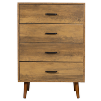 Thumbnail for Tallboy Modern Chest of Drawers Dresser with 4 Drawers