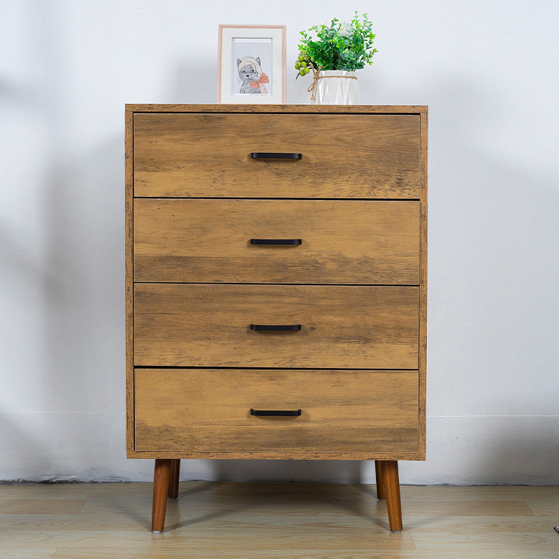 Tallboy Modern Chest of Drawers Dresser with 4 Drawers