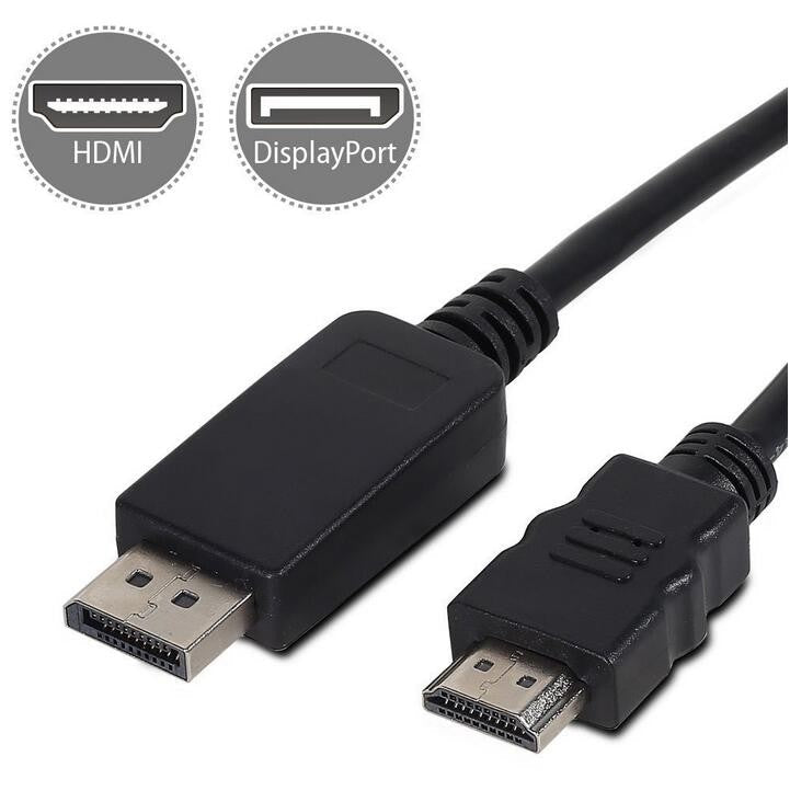 Display Port to HDMI cable