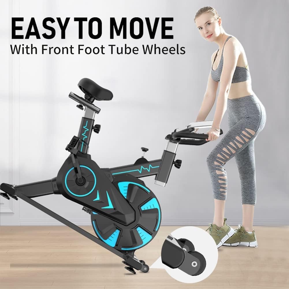 Exercise Bike Spin Bike with Heart Rate Monitor