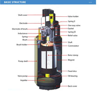 Thumbnail for Electric Fuel Pump 2V Heavy Duty Electric Fuel Pump Metal Solid Petrol 12 Volts