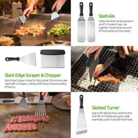 Thumbnail for BBQ Griddle Accessories Kit Grill Kit
