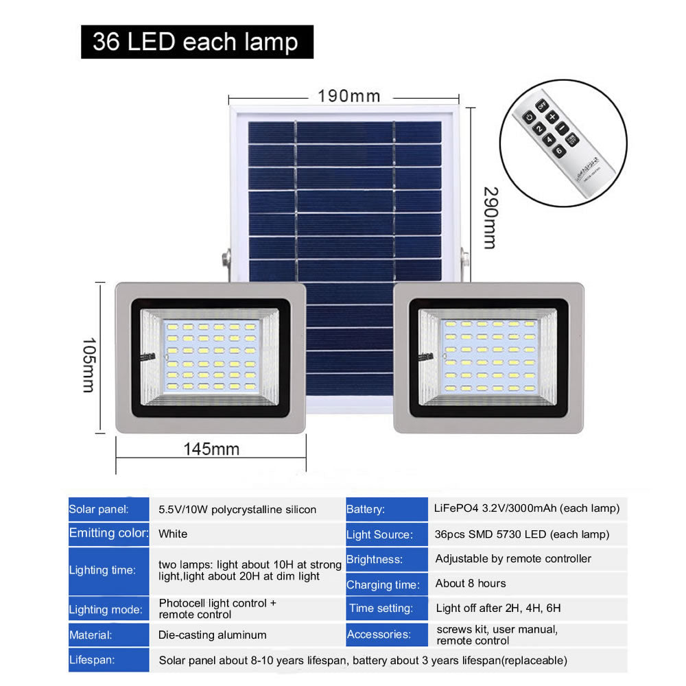 Outdoor Flood Light Outdoor Solar Light