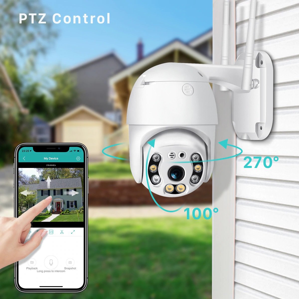 Wireless Security Camera PTZ