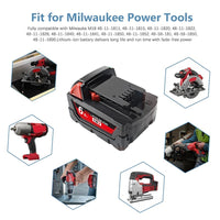 Thumbnail for Aftermarket Milwaukee M18 18V 6.0Ah Battery
