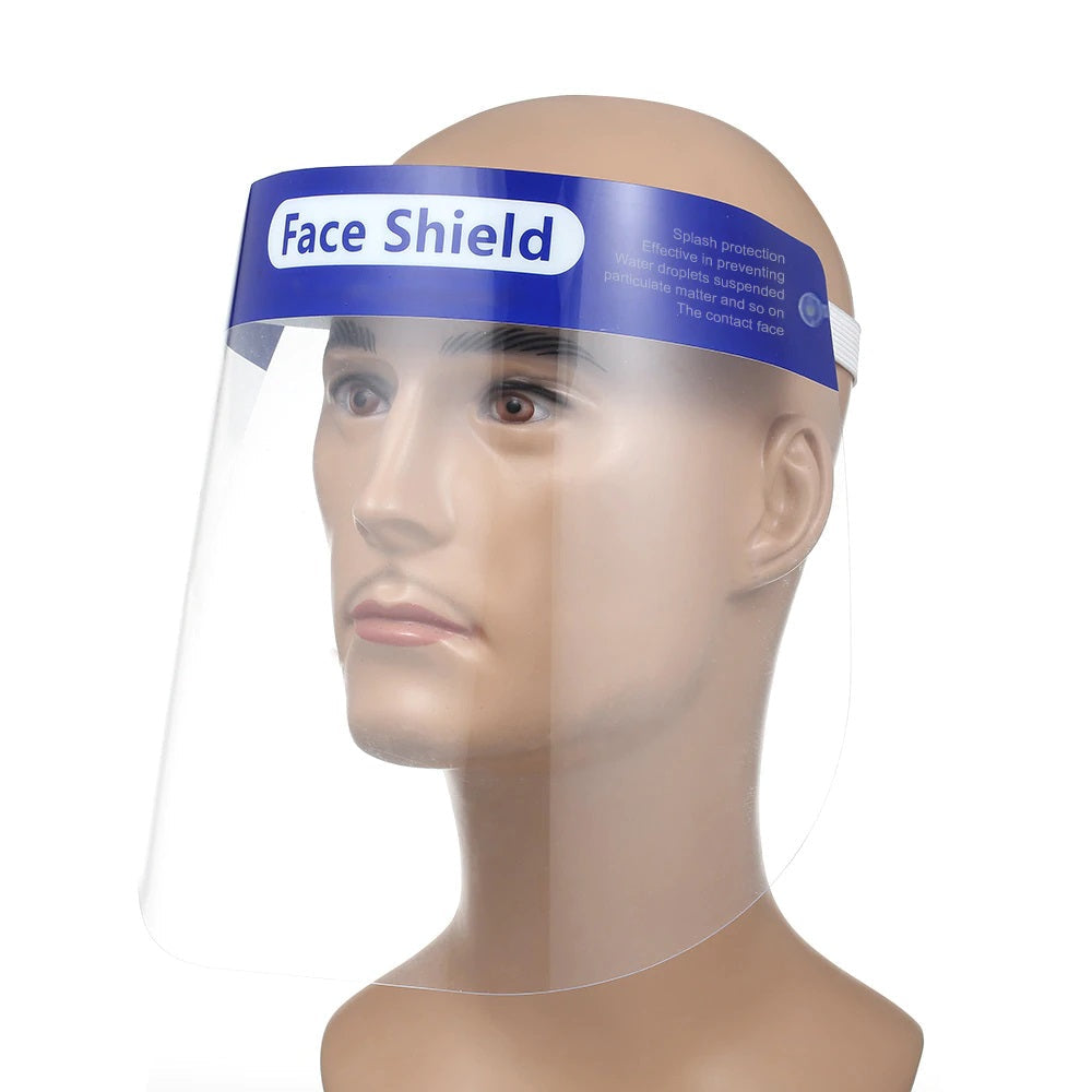 Protective Face Shield Transparent Mask 10PCS