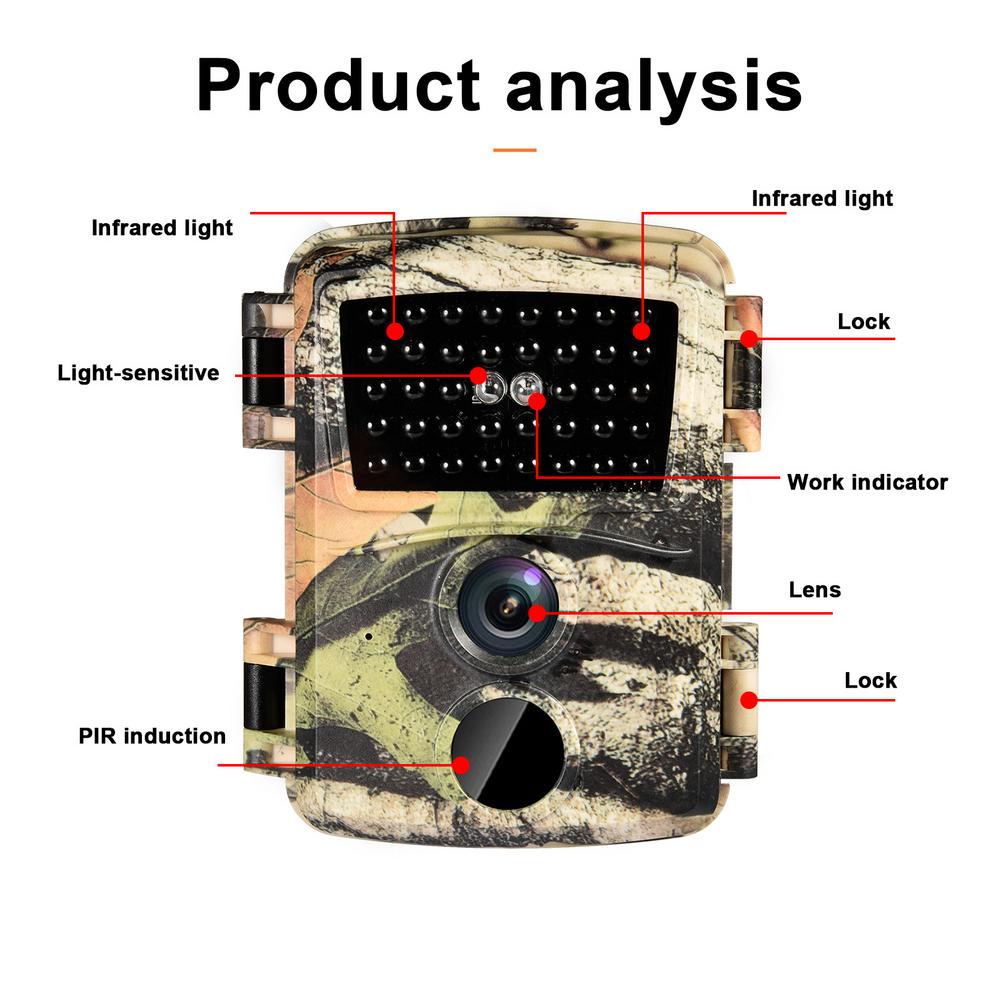 Trail Hunting Camera PIR Sensor Waterproof