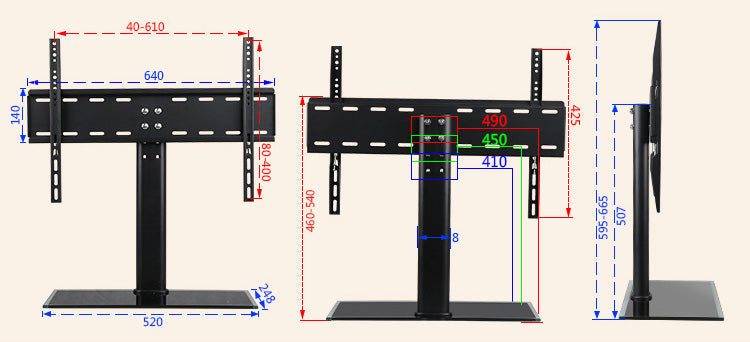 Adjustable Universal TV Bracket TV Stand