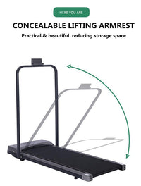 Thumbnail for Treadmill Home Gym Fitness Foldable Walking Treadmill