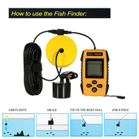 Thumbnail for Sonar LCD Fish Finder Fishing Tools Echo Sounder for Fishing