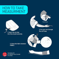 Thumbnail for Omron Blood Pressure Monitor HEM-7124