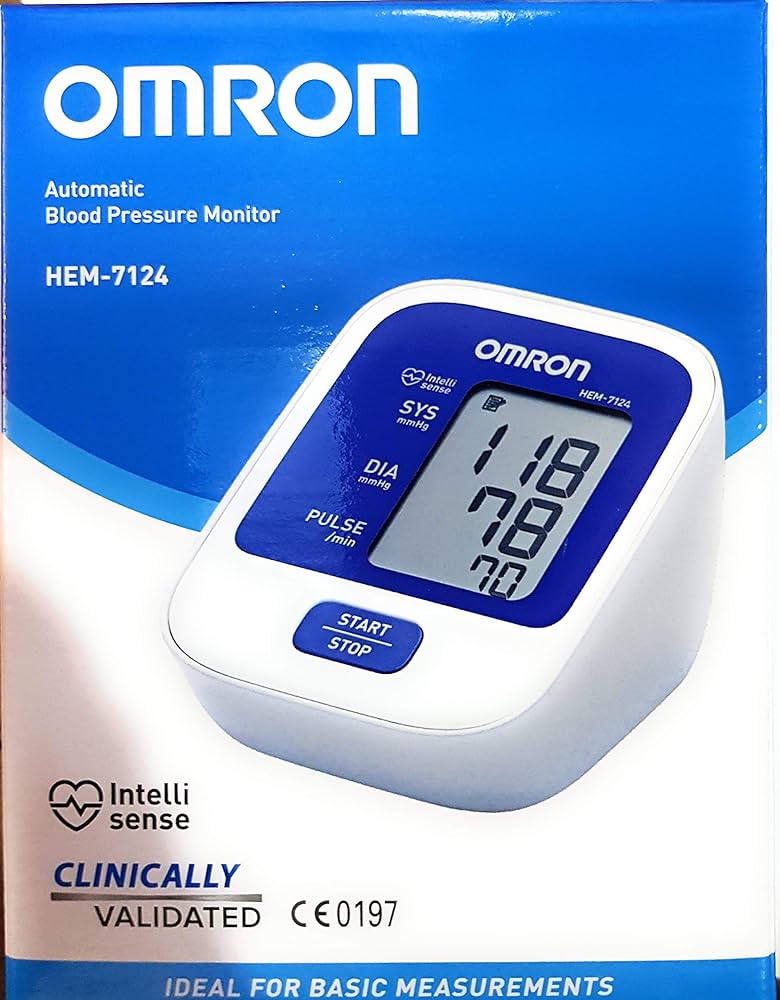 Omron Blood Pressure Monitor HEM-7124