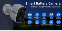 Thumbnail for Wireless Camera Battery Operated  Waterproof Security Camera - Homyspire NZ