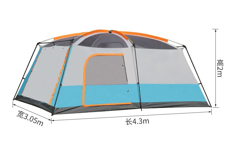 Camping Tent 10 People Family Tent - Homyspire NZ