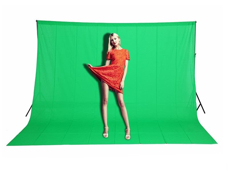 Chromakey Green Screen Backdrop 3M X 3M