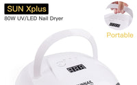 Thumbnail for 80W UV Nail Dryer Fast Drying GEL Nail Dryer