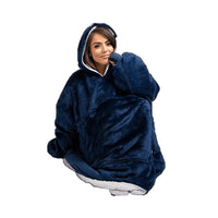 Thumbnail for Blanket Hoodie Sweatshirt Soft & Warm Fleece Blanket Hoodie