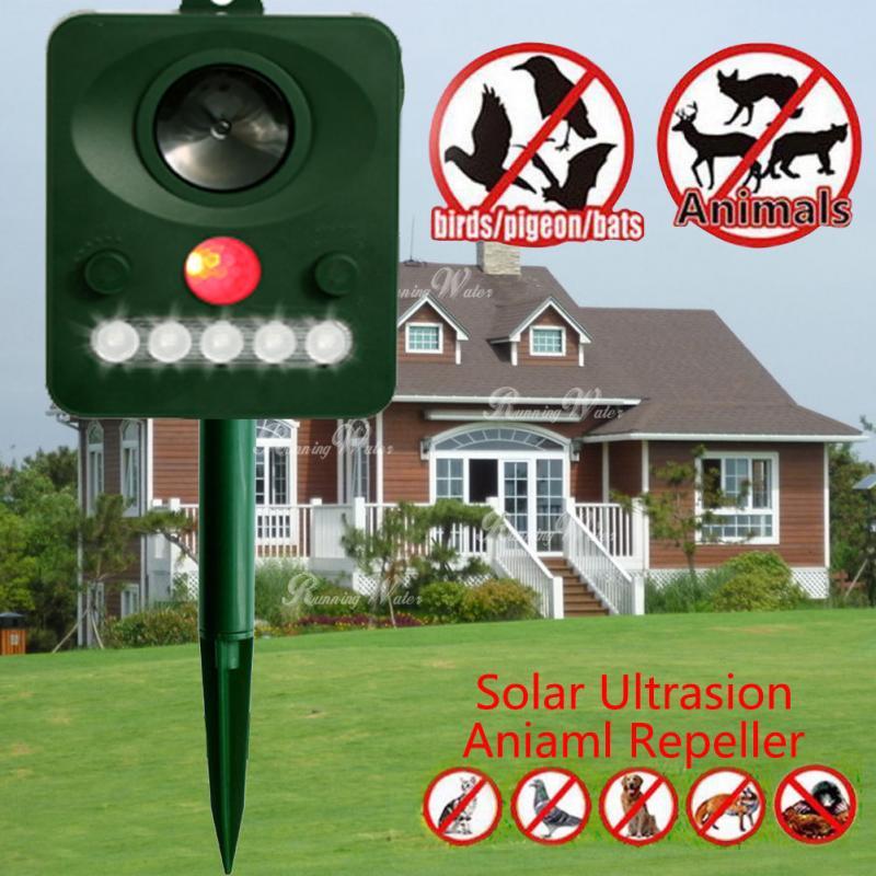 Insect Repeller Animal Repeller Ultrasonic Solar Powered