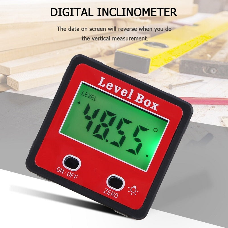 Digital Protractor Inclinometer Angle Finder