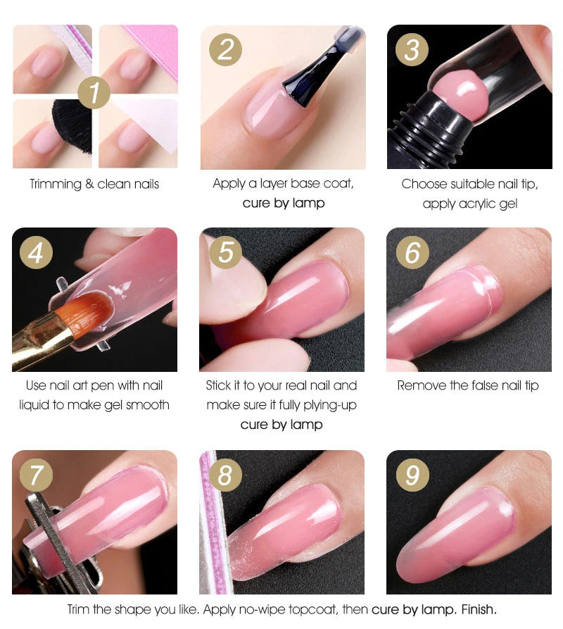 Venalisa Nail Extension Acrylic Gel Kit