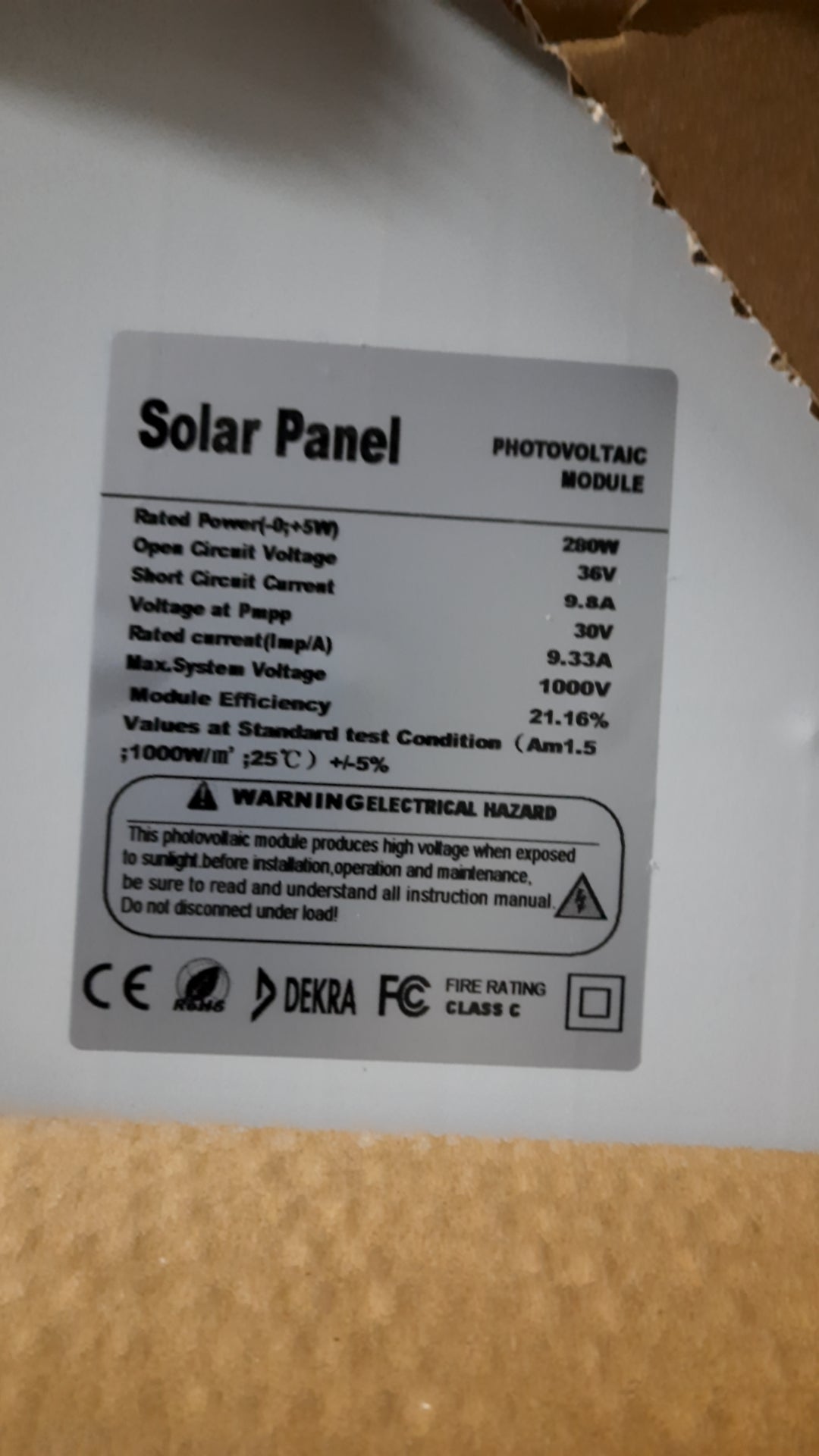 280W Solar Panel with Solar Controller