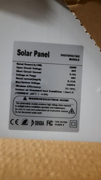 Thumbnail for 280W Solar Panel with Solar Controller