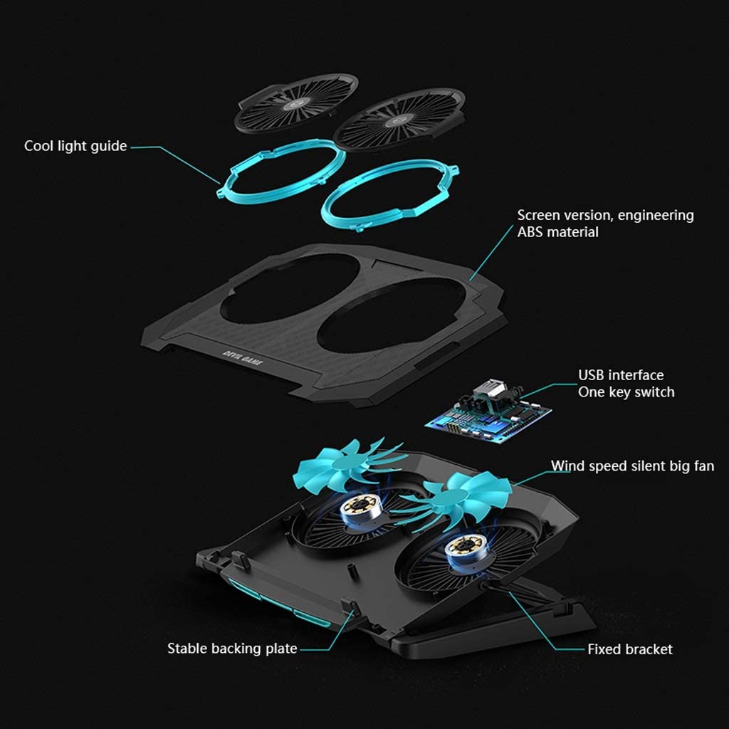 Laptop Cooler Gaming Cooling Pad - The Shopsite