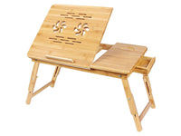 Thumbnail for Laptop Stand Laptop Table Multi Function Bamboo Laptop Bed Desk Table Foldable Cooling Holder Tray Stand - The Shopsite