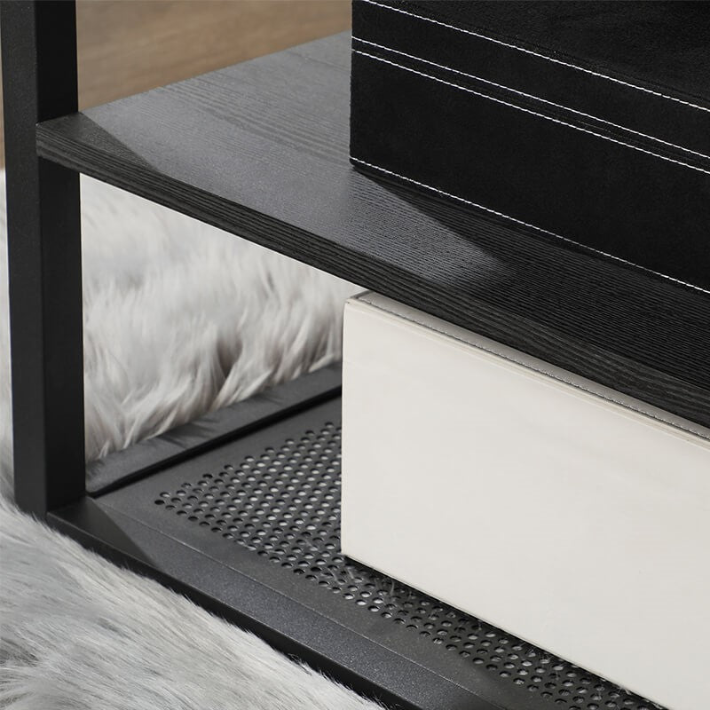 VASAGLE COFFEE TABLE - Sleek Black Design