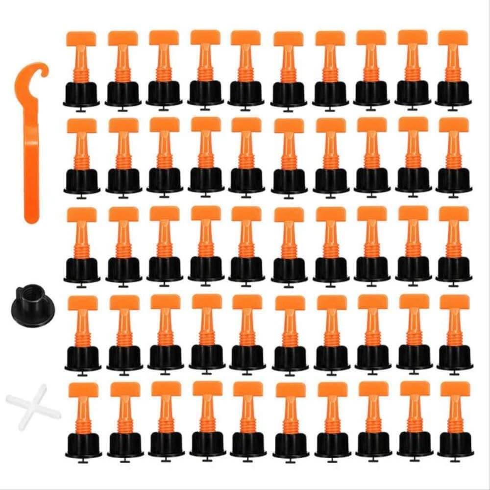 50Pcs Reusable Tiles Leveler Spacers Tile Leveling System