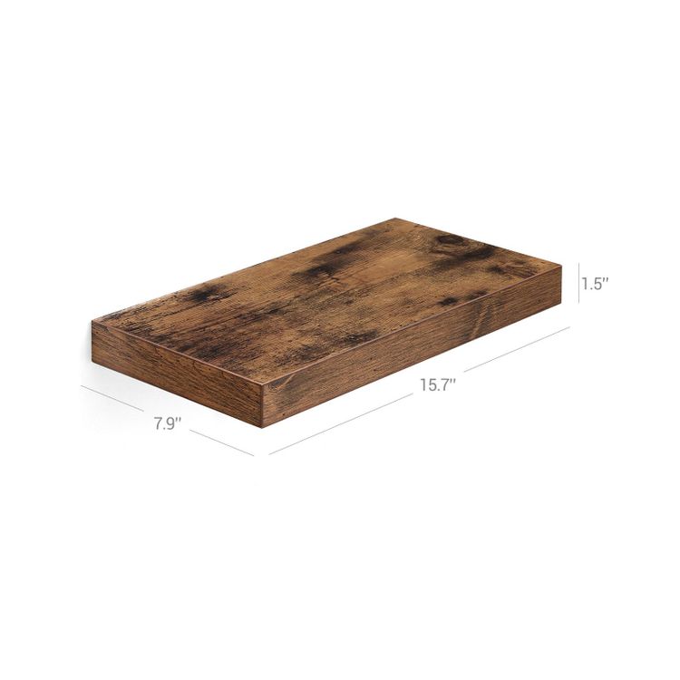 Vasagle 40cm Floating Shelf - 38mm Thick