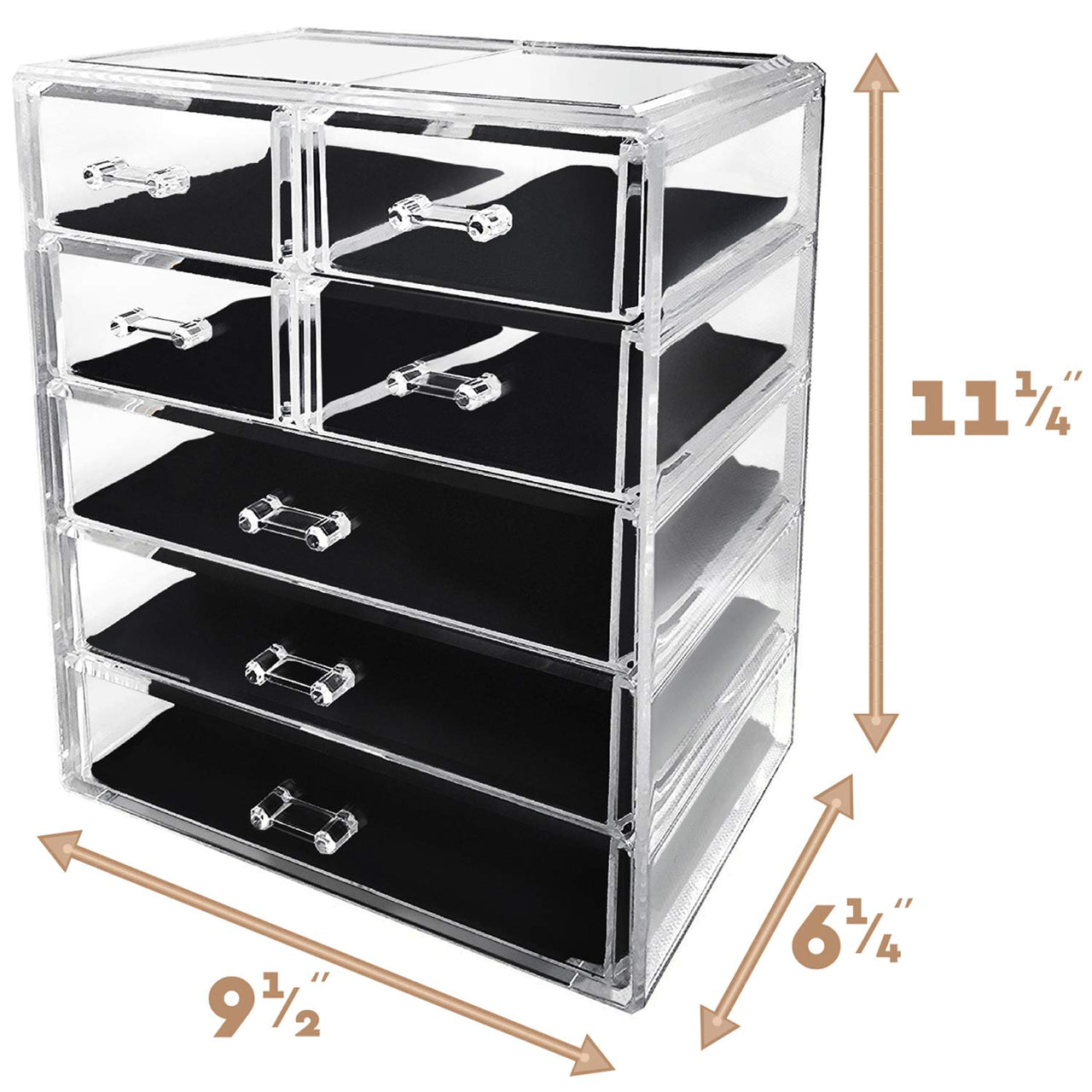 Make Up Storage Makeup Organiser - Homyspire NZ