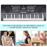 Thumbnail for 61 Key Electronic Piano Keyboard & Stand